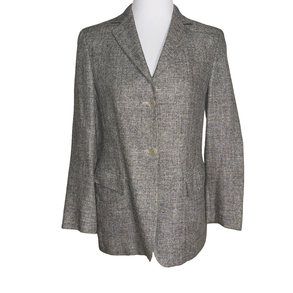 Nordstrom Textured Gray Suit Jacket